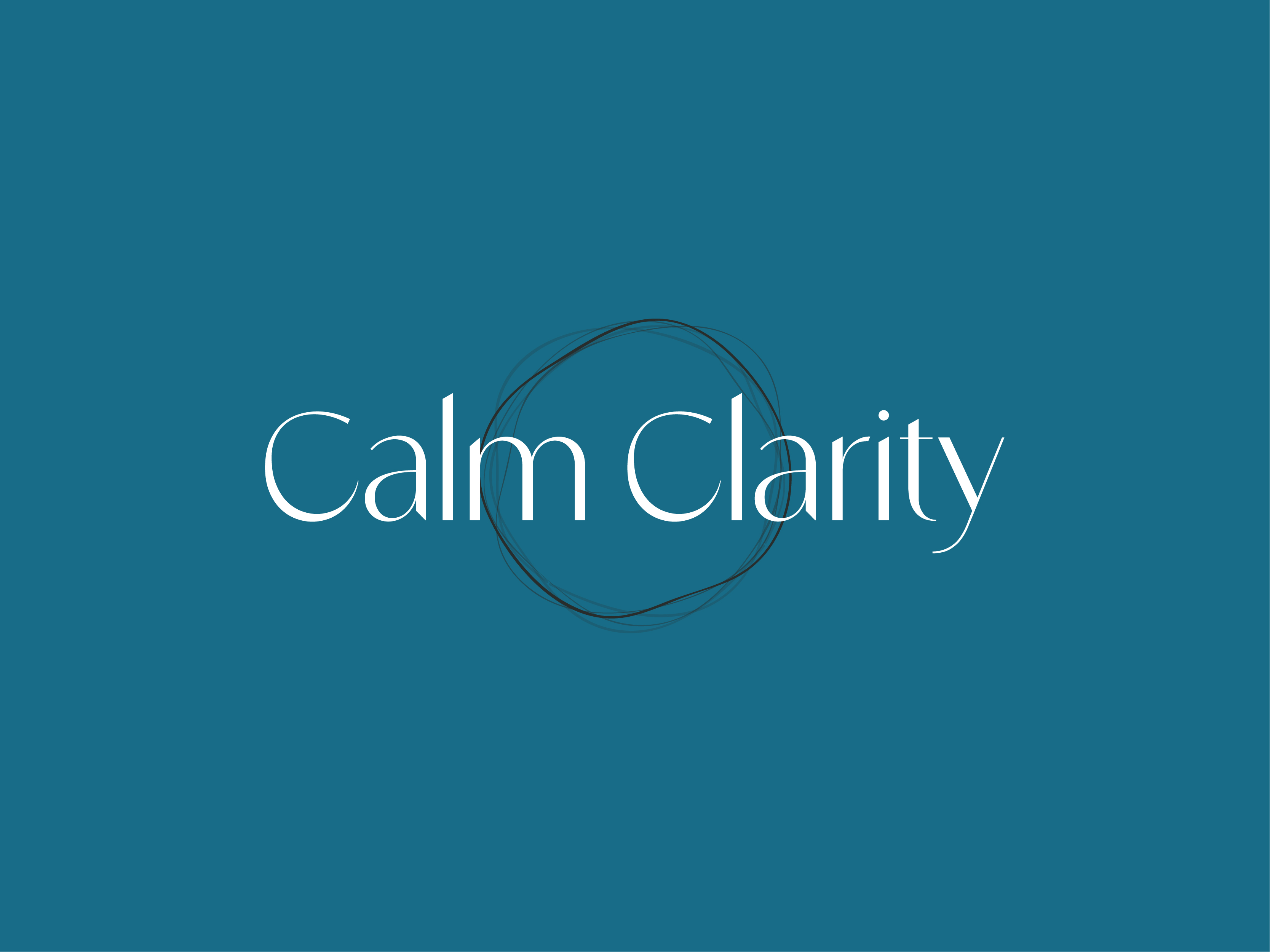 Calm Clarity primary logo design