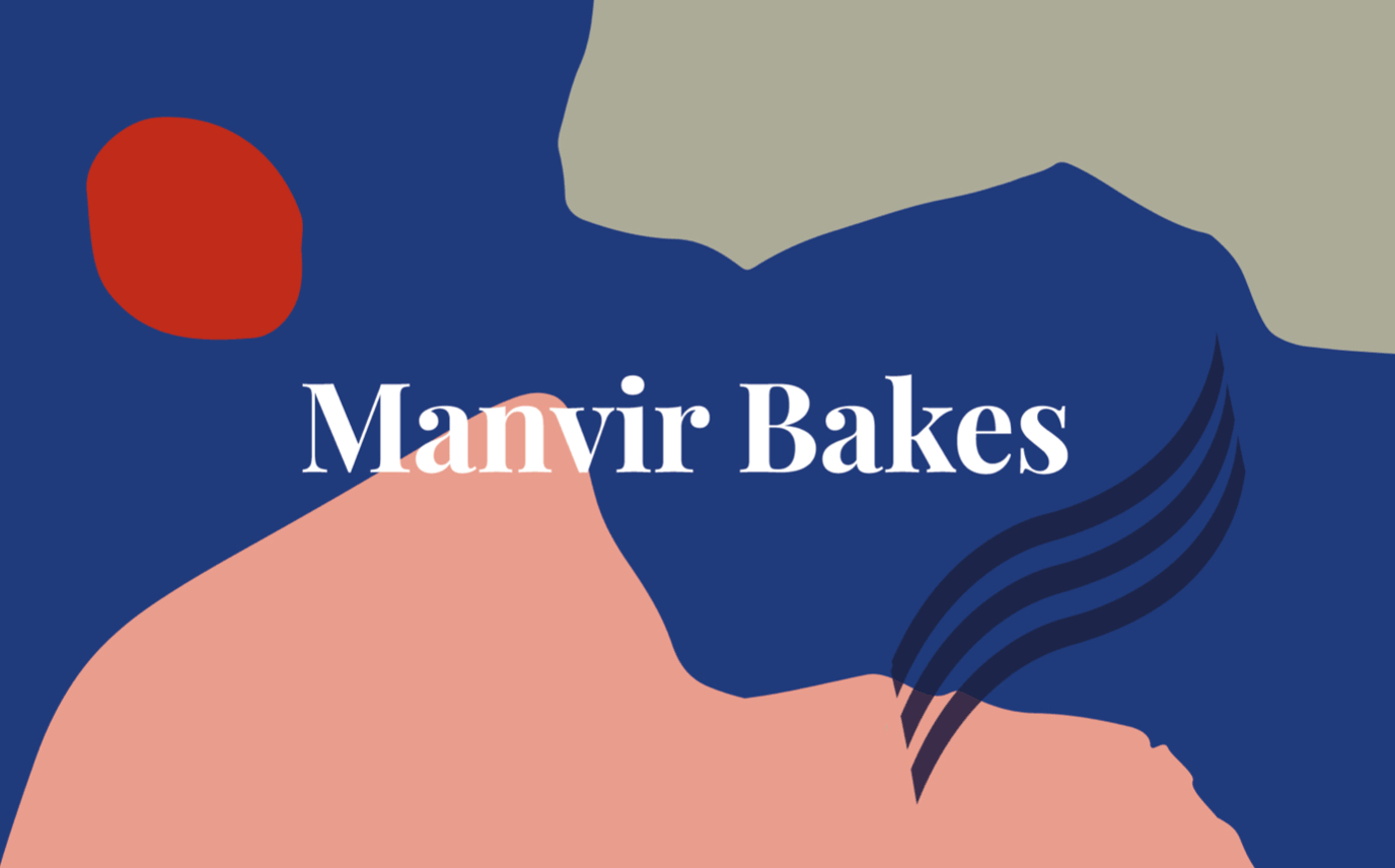 Brand elements for Manvir Bakes