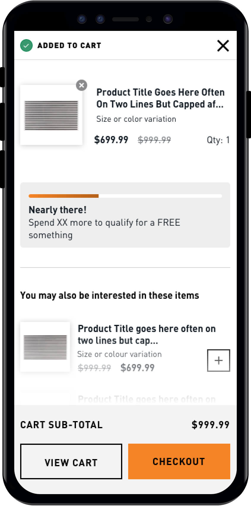 Mishimoto eCommerce Mobile Web Design