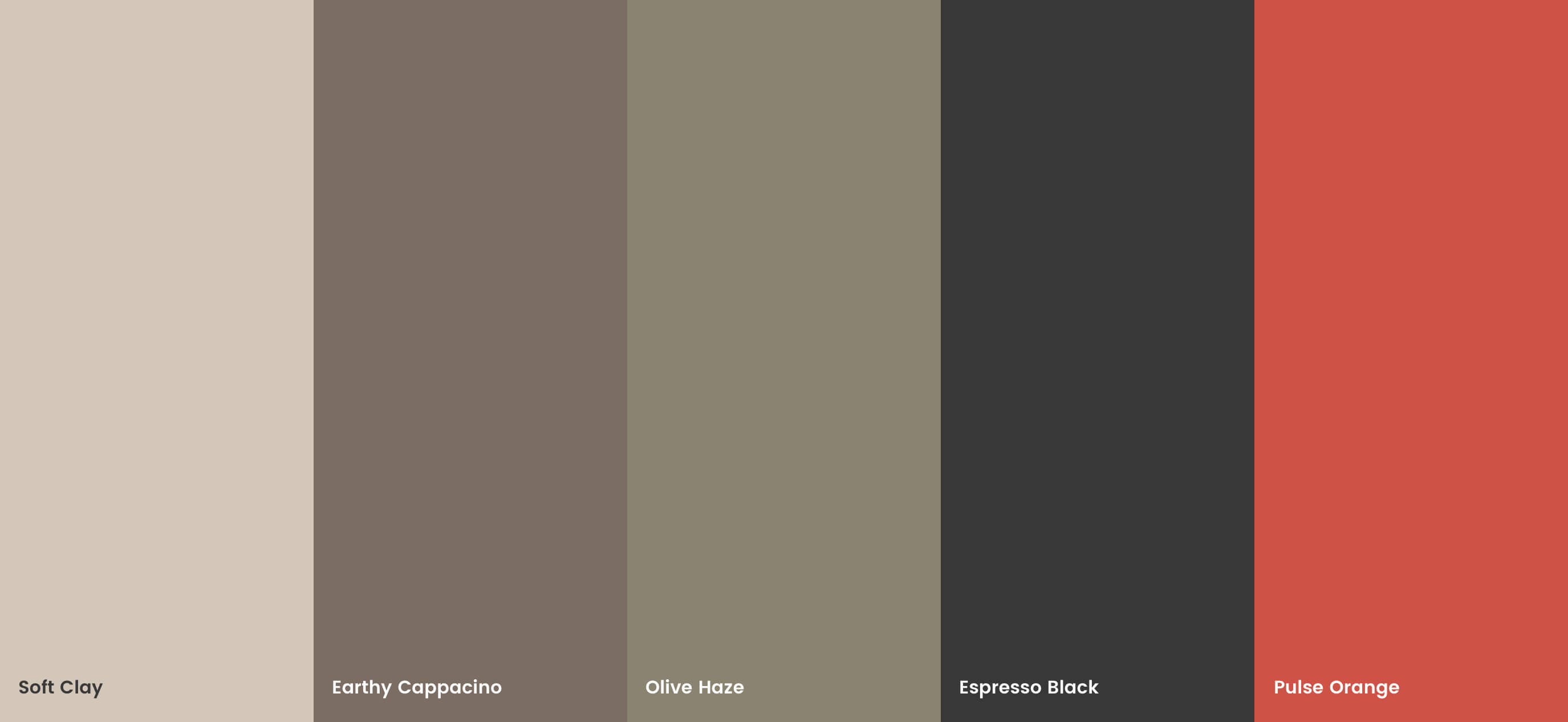 Brand colours for Sculpt & Form